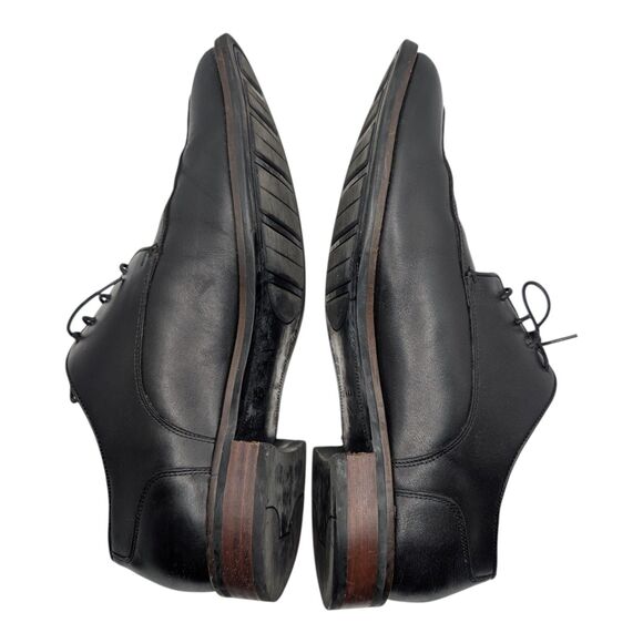 Cole Haan Men\'s Lenox Hill Leather Split Toe Oxford Shoes Black Size 11 Career